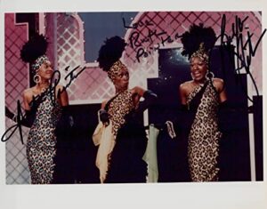 pointer sisters signed 8×10 photo