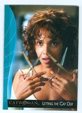 Halle Berry trading card Catwoman inkworks #36