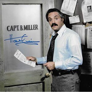 Hal Linden Barney Miller Original Autographed 8X10#8