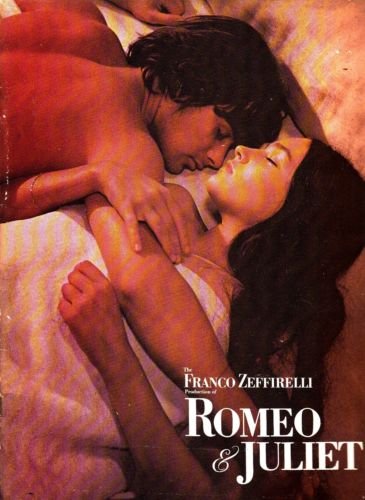 Romeo and Juliet 1968 original movie program - NOT A DVD