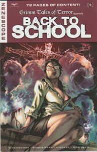 grimm tales of terror quarterly: back to school #1a vf/nm ; zenescope comic book