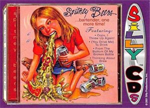 spitney beers trading card (bartender, one more time!) 2001 silly cd’s #1 not britney spears