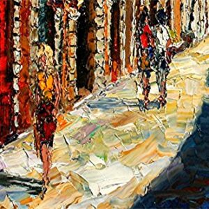 Warmth of a Barcelona Street, Limited Edition Signed And Numbered Print By Andre Dluhos