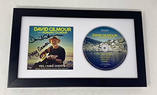 David Gilmour Signed Yes I Have Ghosts Framed CD Cover Display Pink Floyd COA