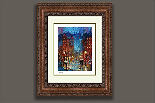 Old City Night, Limited Edition, Signed and Numbered Print