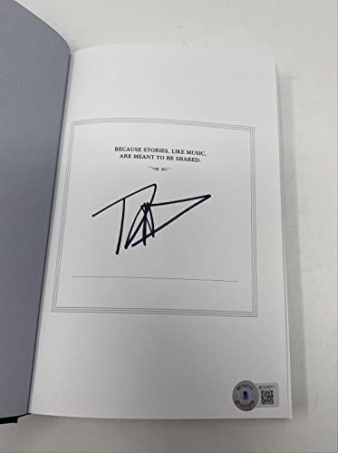 Dave Grohl Signed Autographed The Storyteller 1st Edition Book Beckett BAS COA