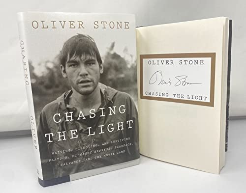 Oliver Stone Signed Chasing The Light Hardcover Book Platoon Scarface COA