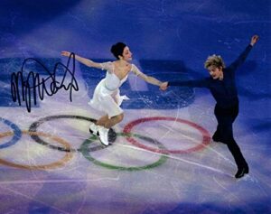 meryl davis signed autographed 8×10 photo olympic figure skater coa