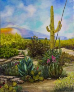desert landscape oil painting arizona dreaming