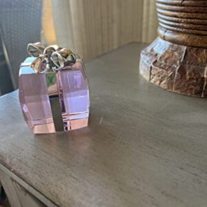 pink box paper weight