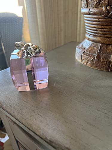 pink box paper weight