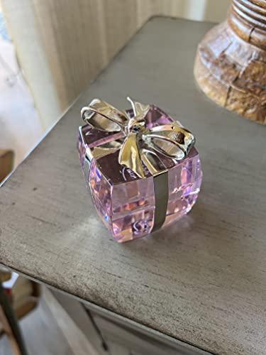 pink box paper weight