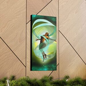 Never Contained 10x20 Canvas Wall Art Zodiac Libra, Gemini, Aquarius Air Signs Galaxy Black Beauty Feminine Woman Easy To Display Decor Living Room Bedroom Office Wall Decor Home Decoration