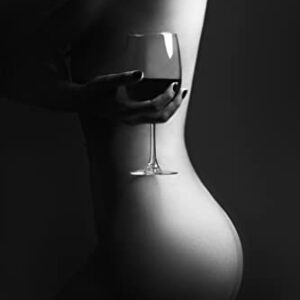 Wine Glow Art 40x60 inch Metal Print Fine Art photography by Ella Bar Photography.