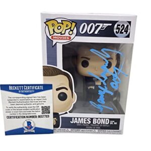 George Lazenby Signed Autographed Funko Pop Figure James Bond 007 Beckett COA