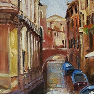 Flowers in Venice - Venice, Italy by Internationally Renowned Painter Yary Dluhos