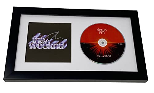 The Weeknd Signed Autographed Dawn FM Framed CD Display Abel Tesfaye COA