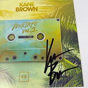 Kane Brown Signed Autographed Mixtape Vol. 1 Framed CD Display Beckett COA