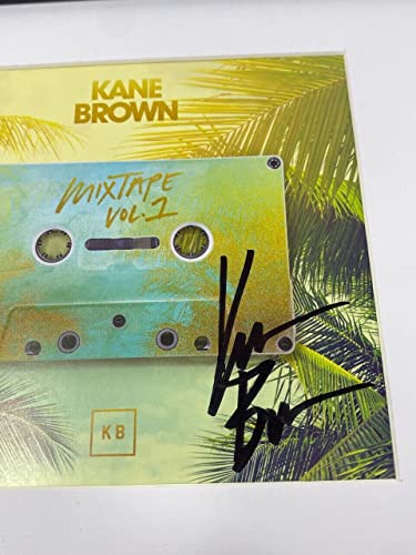 Kane Brown Signed Autographed Mixtape Vol. 1 Framed CD Display Beckett COA