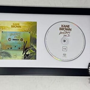 Kane Brown Signed Autographed Mixtape Vol. 1 Framed CD Display Beckett COA