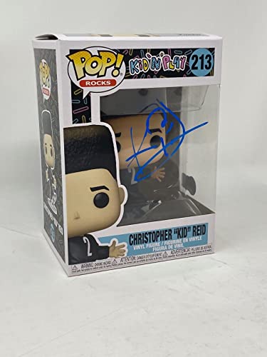 Christopher"Kid" Reid Signed Autographed Funko Pop Kid 'N Play Beckett COA