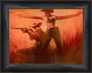 “we’re on fire” by gabe leonard offered by distinction gallery