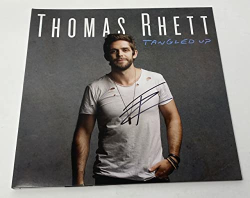 Thomas Rhett Signed Autographed Tangled Up Vinyl Record Album LP Beckett COA