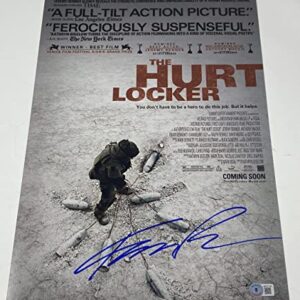 Kathryn Bigelow Signed Autograph The Hurt Locker 12x18 Movie Poster Beckett COA