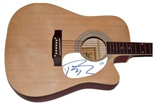 rob thomas signed autographed full size acoustic guitar matchbox twenty acoa coa