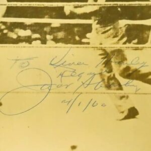 Jack Sharkey Boxing Champion Signed 8x10 Photo with JSA Sticker No Card