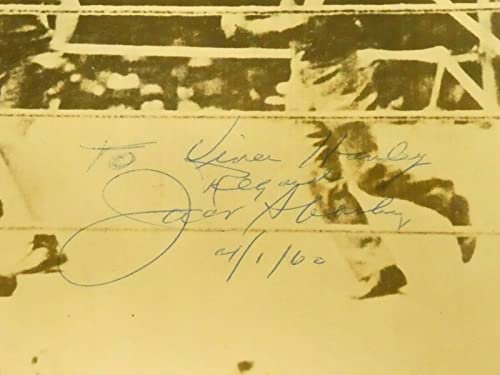 Jack Sharkey Boxing Champion Signed 8x10 Photo with JSA Sticker No Card