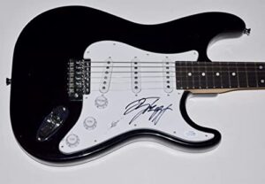 tyler bryant signed autographed electric guitar & the shakedown acoa coa