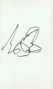 don rickles actor stand up comedian tv autographed signed index card jsa coa
