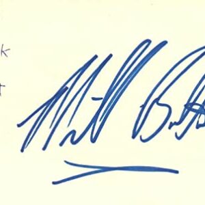 Michael Bolton Singer Pop Rock Music Autographed Signed Index Card JSA COA