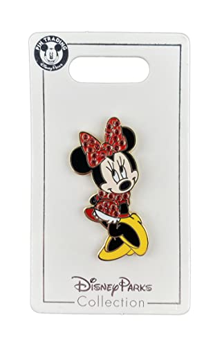 Disney Pin - Minnie Mouse - Jeweled Hair Bow and Dress