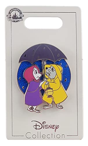 Disney Pin - The Rescuers - Bernard and Bianca - Umbrella