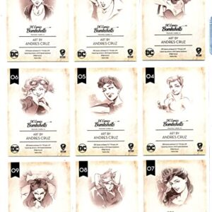 DC Comics Bombshells Series 3 Trading Cards Base Set