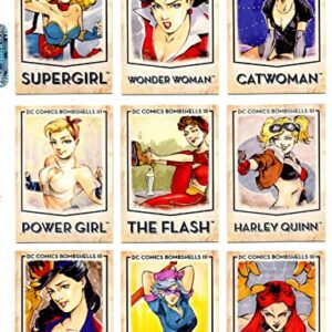 DC Comics Bombshells Series 3 Trading Cards Base Set