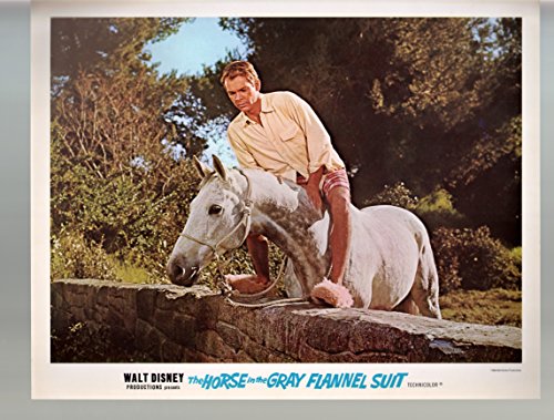 MOVIE POSTER: Horse In The Gray Flannel Suit-Dean Jones-Lot Of Nine-11x14-Color-Lobby Card