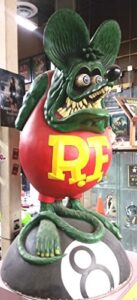 rat fink life size statue figure sideshow collectibles ed”big daddy” roth
