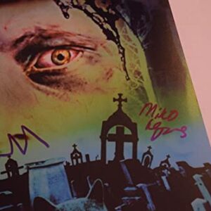 Dale Midkiff & Miko Hughes Signed Autograph PET SEMATARY 11x17 Poster Photo COA