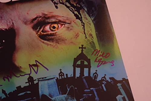 Dale Midkiff & Miko Hughes Signed Autograph PET SEMATARY 11x17 Poster Photo COA