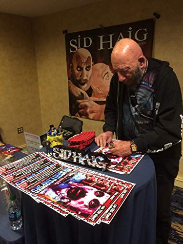 Rob Zombie House of 1,000 Corpses Signed Autographed Sid Haig as Captain Spaulding 11x17 Poster JSA Authentication