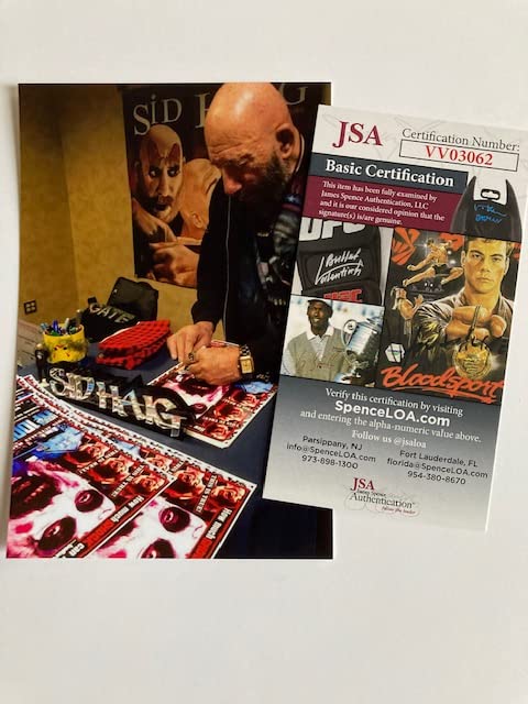 Rob Zombie House of 1,000 Corpses Signed Autographed Sid Haig as Captain Spaulding 11x17 Poster JSA Authentication