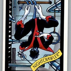 1990 Impel Marvel Universe #38 Nightcrawler Non Sport Entertainment Trading Card in Raw (NM or Better) Condition