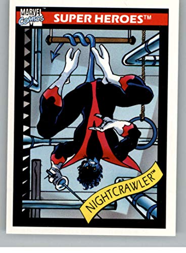 1990 Impel Marvel Universe #38 Nightcrawler Non Sport Entertainment Trading Card in Raw (NM or Better) Condition