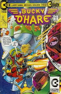 bucky o’hare #2 vf/nm ; continuity comic book