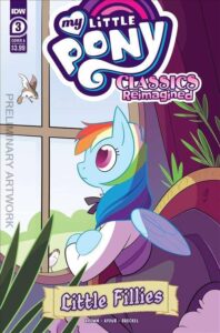 my little pony: classics reimagined-little fillies #3a vf/nm ; idw comic book
