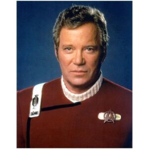 william shatner 8×10 photo star trek tj hooker 911 boston legal red uniform