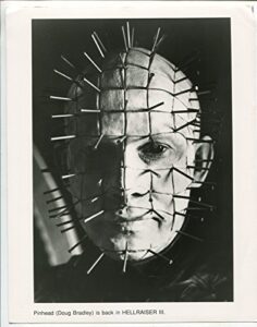 movie photo: hellraiser iii-1992-8 x 10-still-doug bradley-pinhead-vf